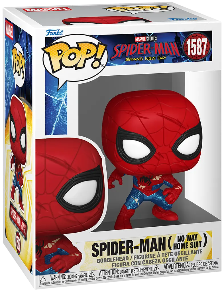 Обкладника "Фігурка Funko Pop Marvel Людина-павук Абсолютно новий день Після битви" Обкладинка "Фігурка Funko Pop Marvel Людина-павук Абсолютно новий день Після битви"