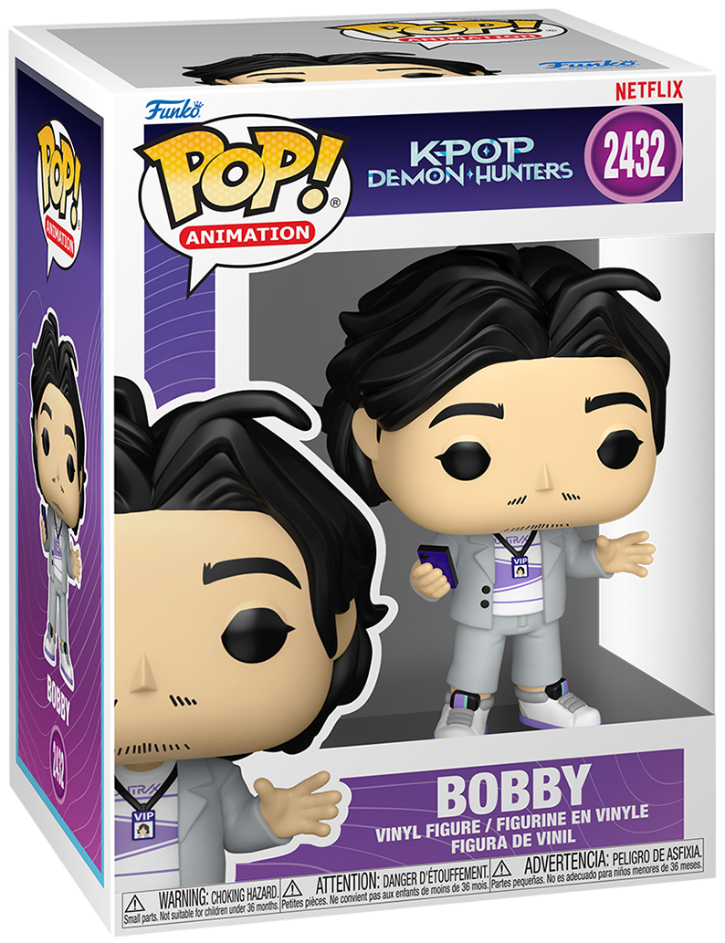 Фігурка Funko Pop K-Pop Demon hunters S2 Боббі