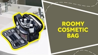 Bolsa de cosméticos espaciosa
