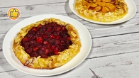 Сирна Галета (Пиріг) з Ягодами та Фруктами | Літня Випічка!
