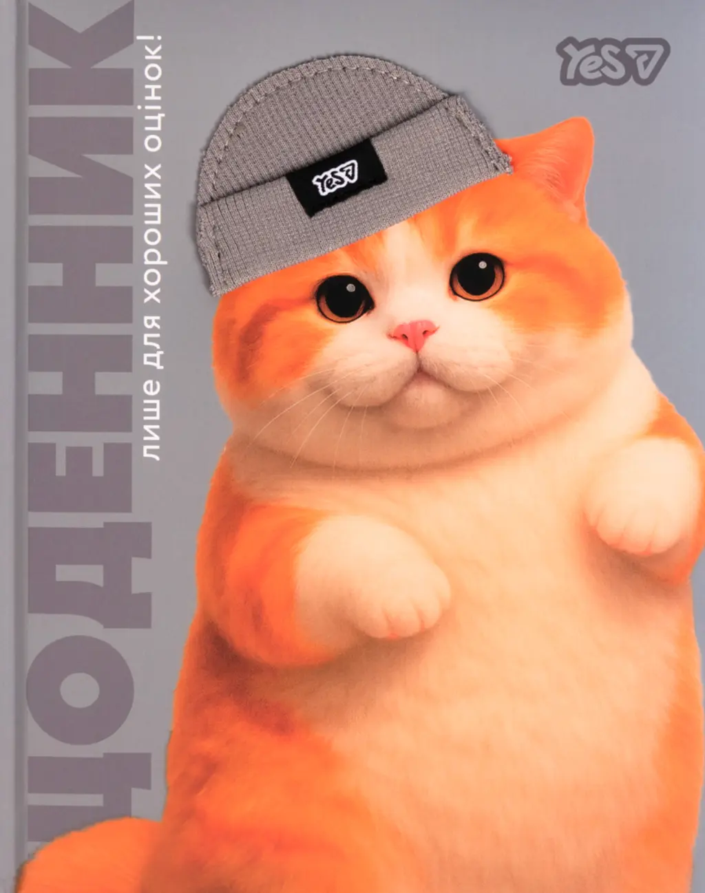 Обкладинка "Щоденник шкільний Yes Chunky Cat 40 аркушів"