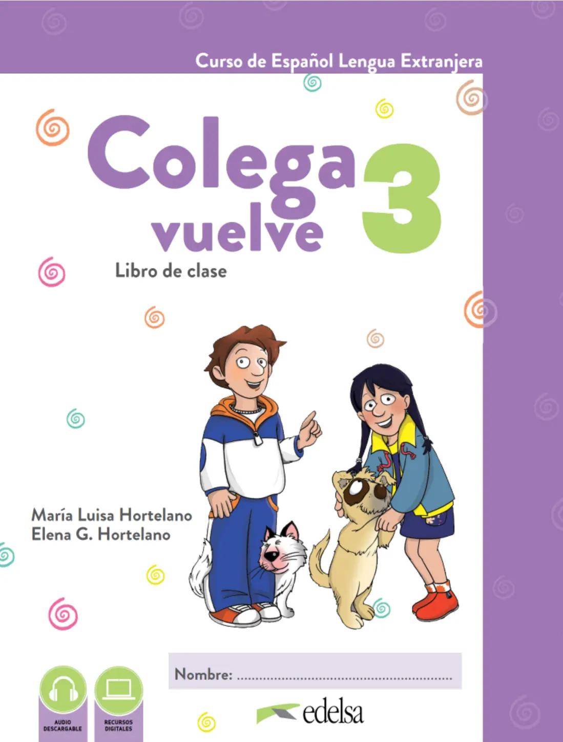 Colega vuelve 3 Pack alumno (Libro + Ejercicios)