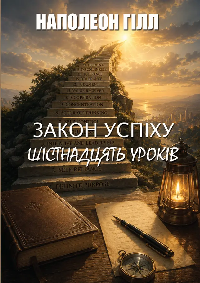 Обкладинка "Закон успіху. Шістнадцять уроків"