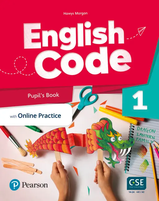 Обкладинка "English Code British 1. Student's Book +Online Practice"