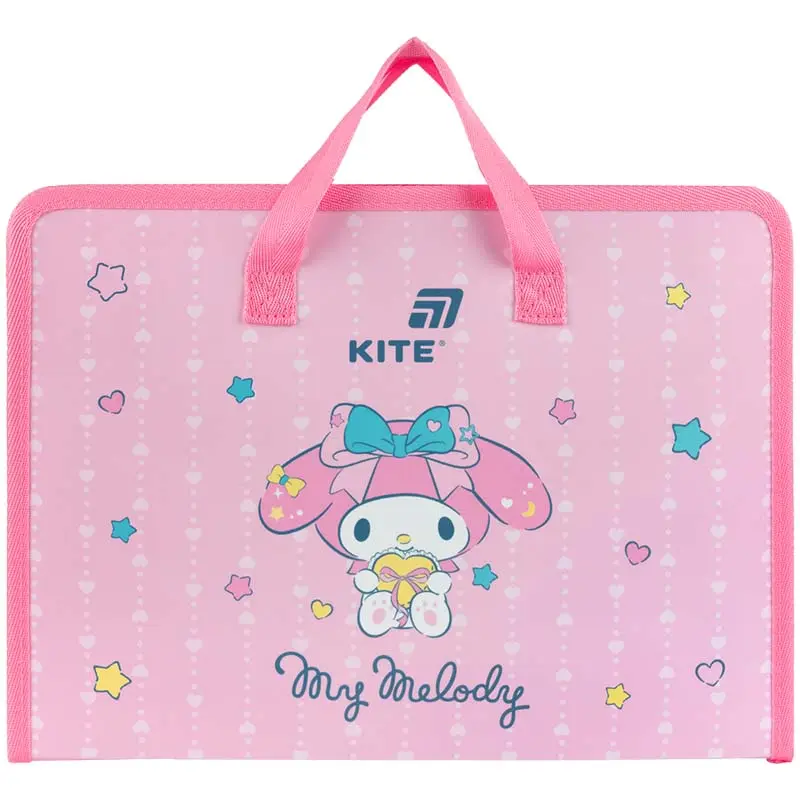 Папка-портфель на блискавці Kite My Melody (1 відділення, A4)