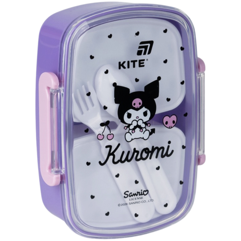Ланчбокс з наповненням Kite Kuromi, 750 мл