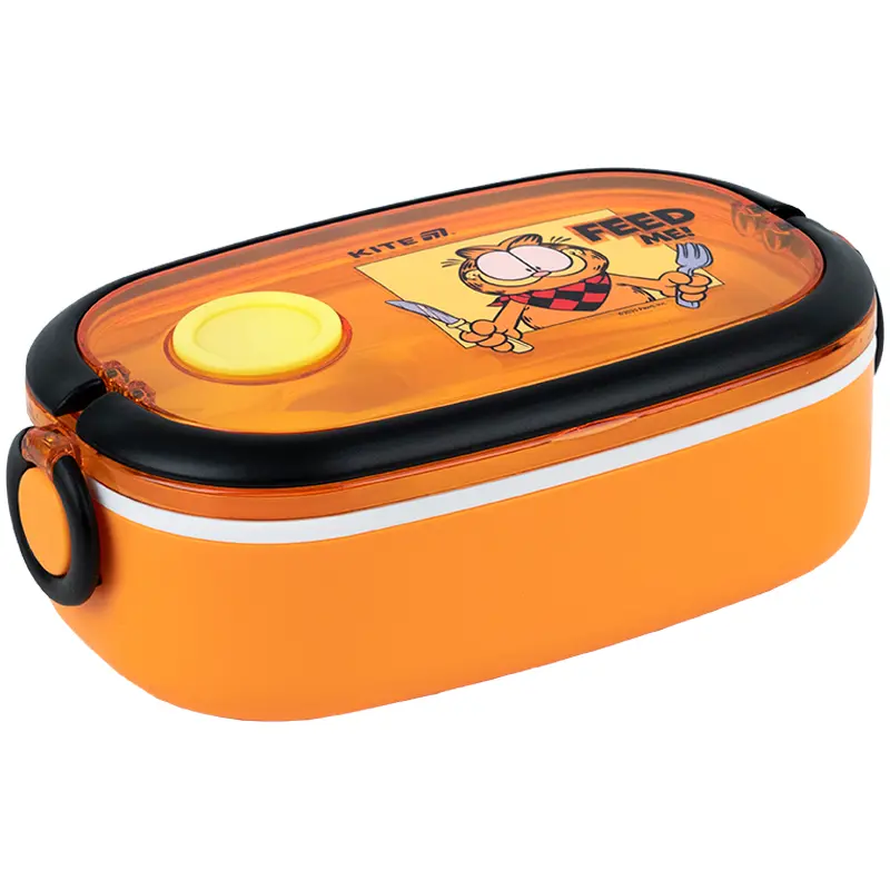 Ланчбокс Kite Garfield, 900 мл (помаранчевий)