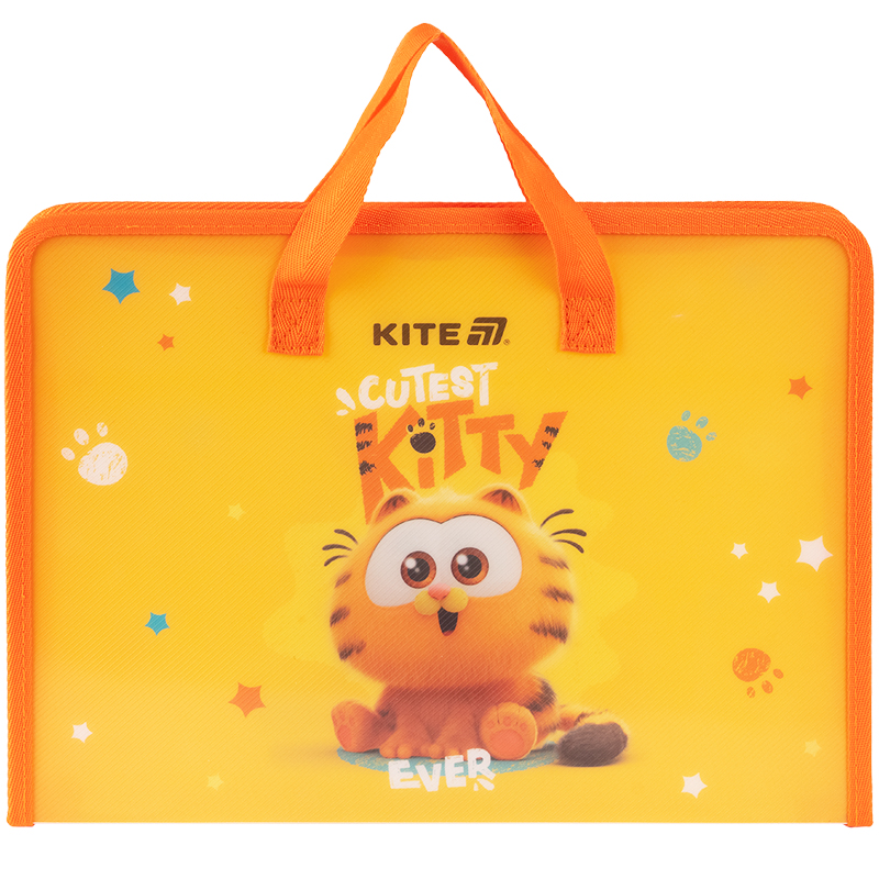 Папка-портфель на блискавці Kite Garfield (1 відділення,...