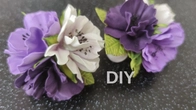 DIY/ МК букетики для дівчинки на резинці/ для новачків