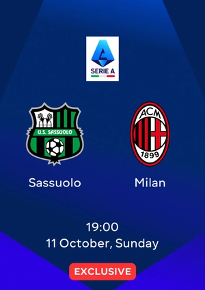 Sassuolo — Milan