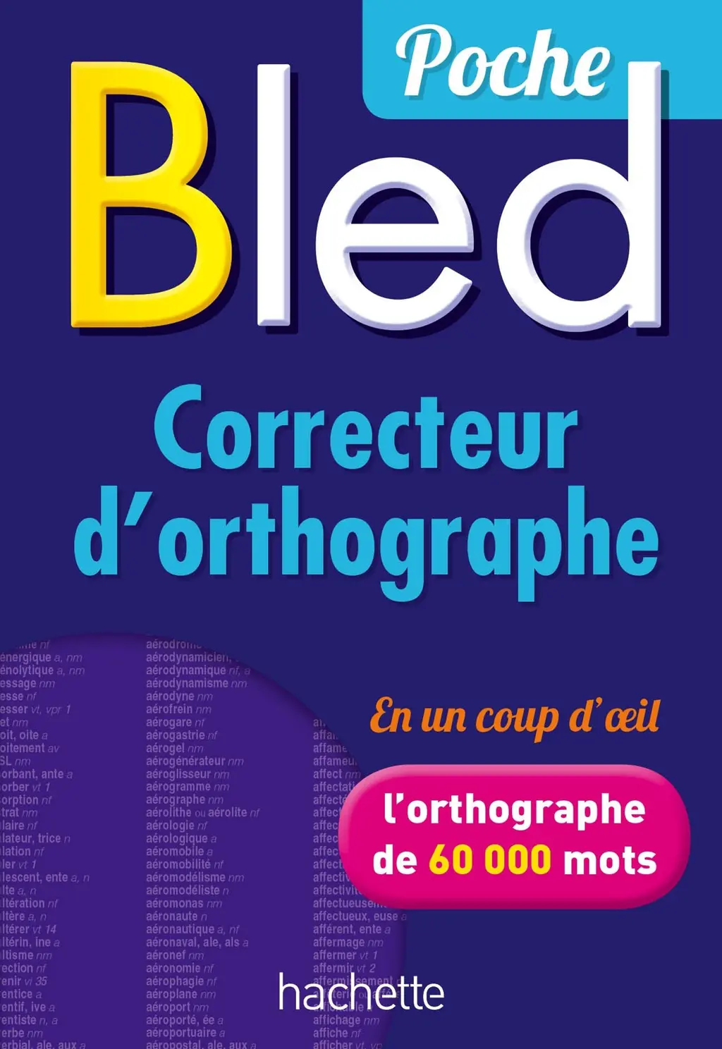 Обкладинка "BLED Poche Correcteur d'ortographe"