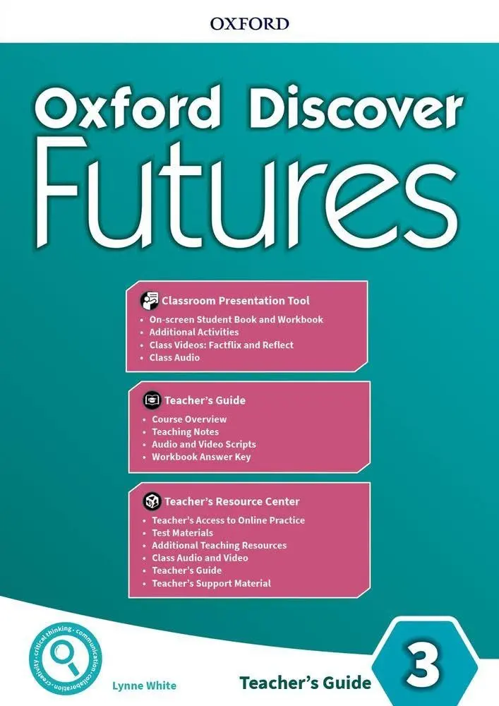 Обкладника "Oxford Discover Futures 3. Teacher's Guide Pack" Обкладинка "Oxford Discover Futures 3. Teacher's Guide Pack"