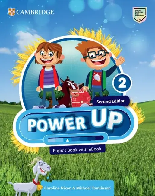 Обкладника "Power Up 2nd Edition Level 2 Pupil's Book with eBook" Обкладинка "Power Up 2nd Edition Level 2 Pupil's Book with eBook"