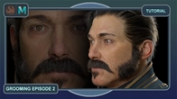 Ornatrix/Maya grooming for character "Commander" from Samir Mir. Episode 2