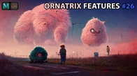 Ornatrix Features #26 - Quickly create side tails - with Surface Comb in Maya.