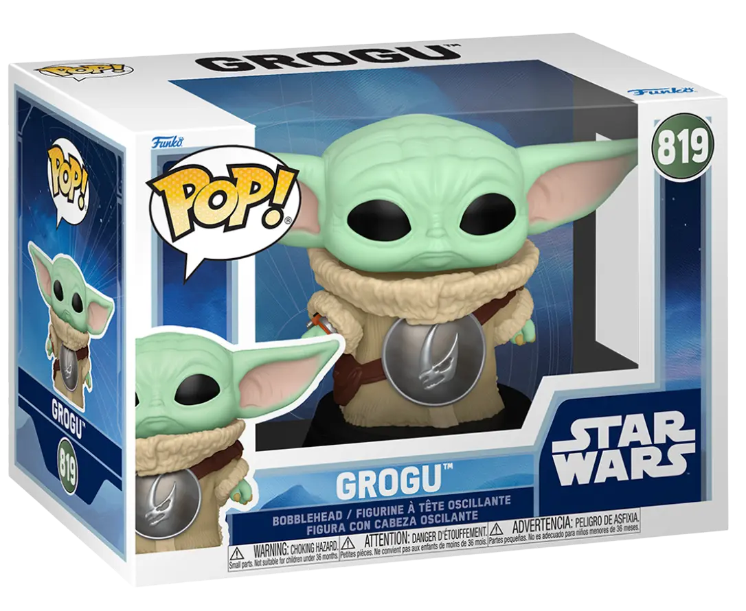 Фігурка Funko Pop Star wars Ґроґу з бронею Брудорога