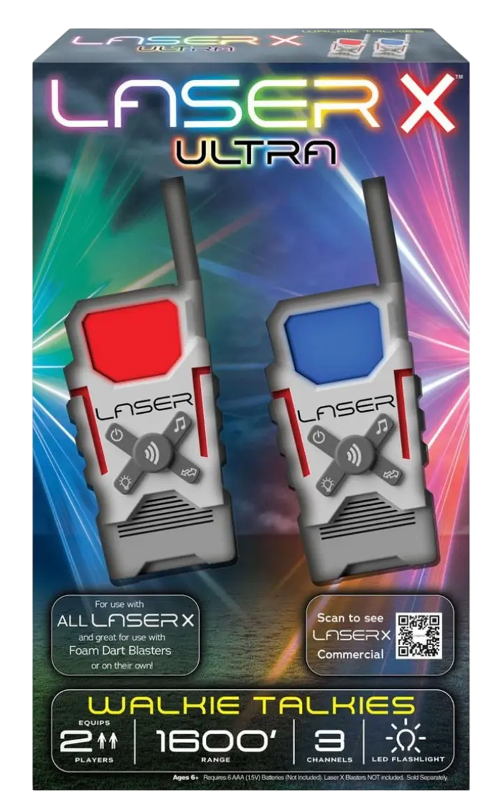 Обкладинка "Набір іграшкових рацій Laser X Ultra"