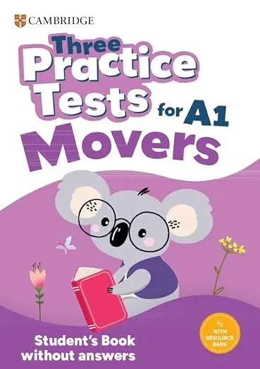 Обкладинка "Three Practice Tests for Cambridge YLE Movers Student's Book without Answers with Audio"