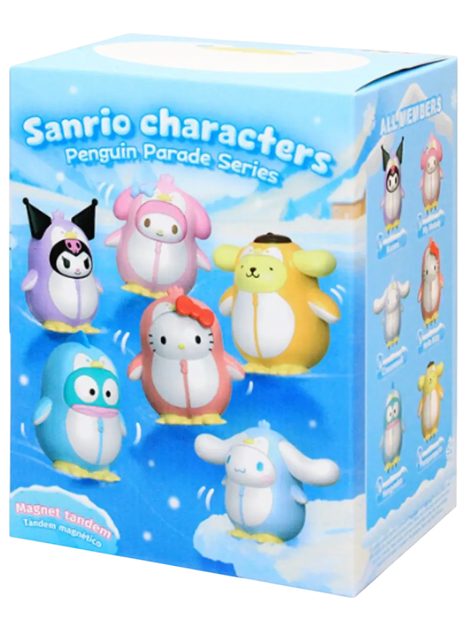 Механічна фігурка-сюрприз Pop Top Sanrio Бал пінгвінів