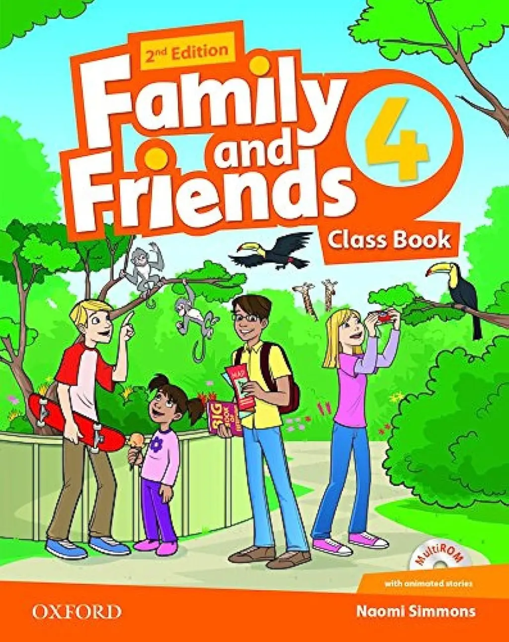 Обкладника "Family & Friends (2E) 4. Class Book Pack" Обкладинка "Family & Friends (2E) 4. Class Book Pack"