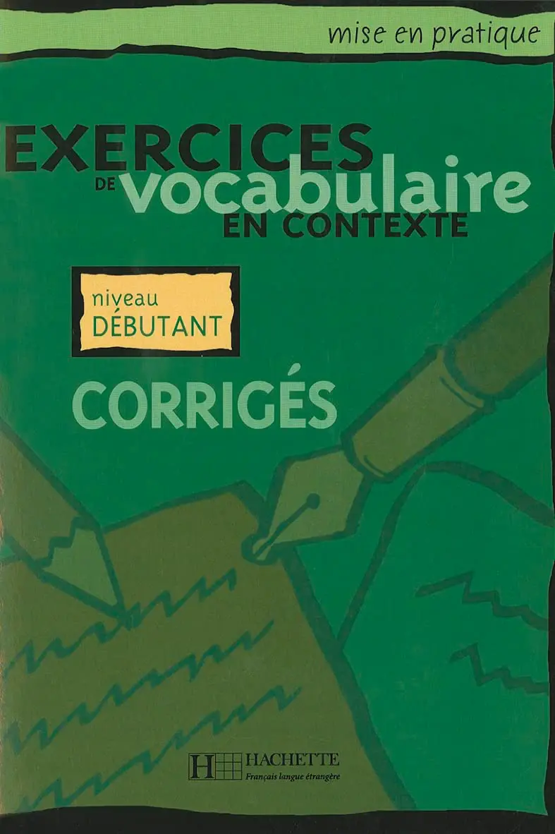 Vocabulaire De'butant Corrige's