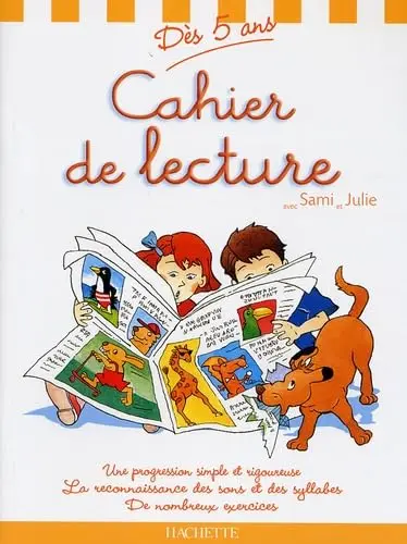 Cahier de lecture avec Sami et Julie: Des (5 ans)