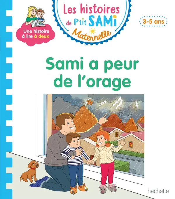 Обкладинка "Les histoires de P’tit Sami: Sami a peur de l'orage"
