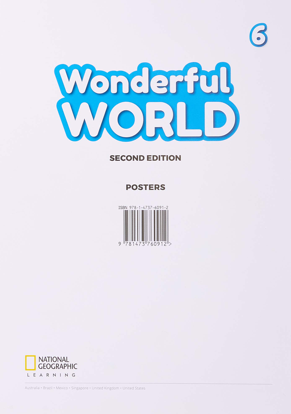 Wonderful World 2nd Edition 6 Posters