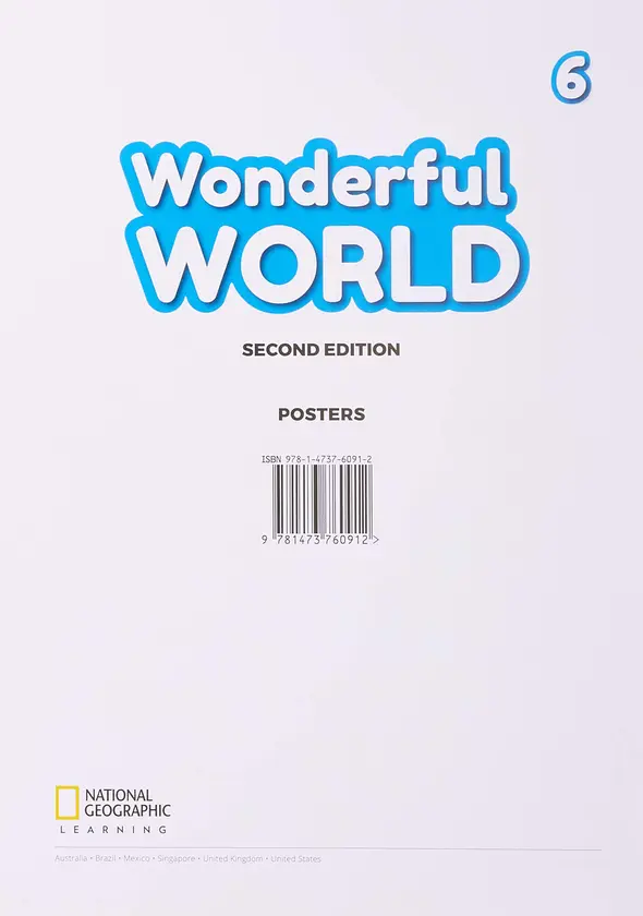 Wonderful World 2nd Edition 6 Posters