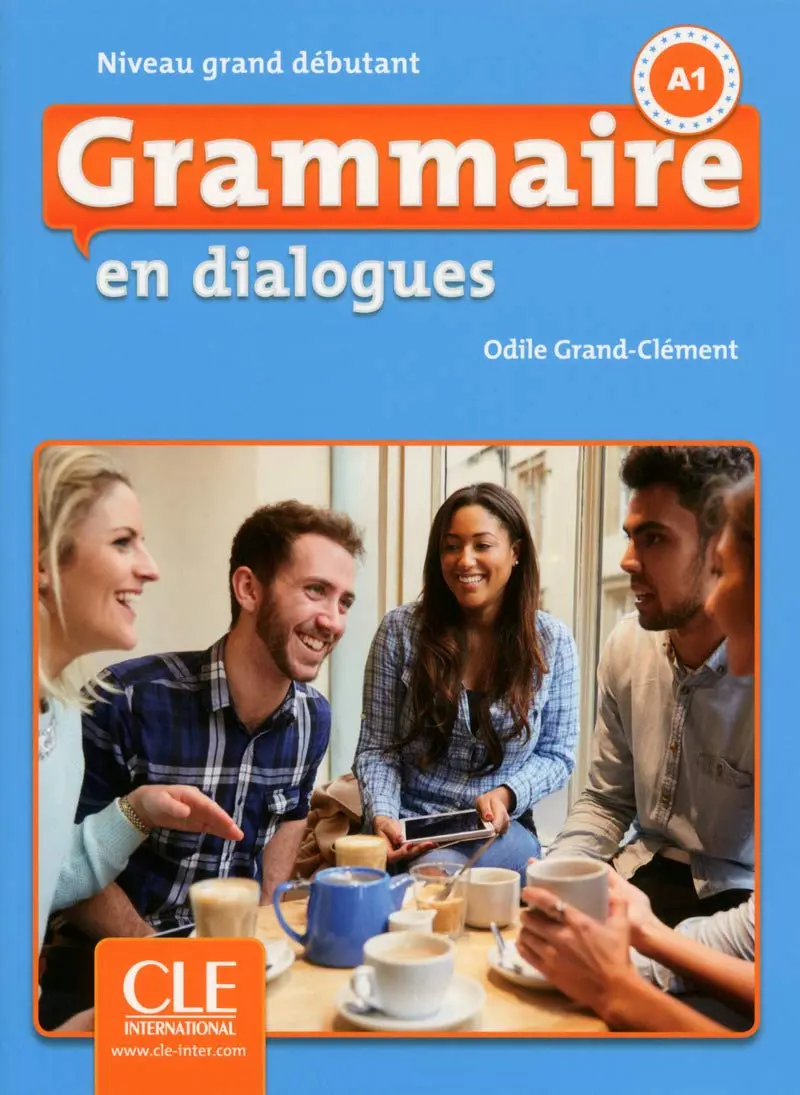 Обкладника "En dialogues Grammaire 2e Edition Grand Débutant Livre + CD" Обкладинка "En dialogues Grammaire 2e Edition Grand Débutant Livre + CD"