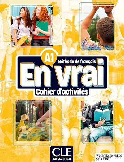 Обкладника "En Vrai A1 Cahier d'activites + Audio en ligne" Обкладинка "En Vrai A1 Cahier d'activites + Audio en ligne"
