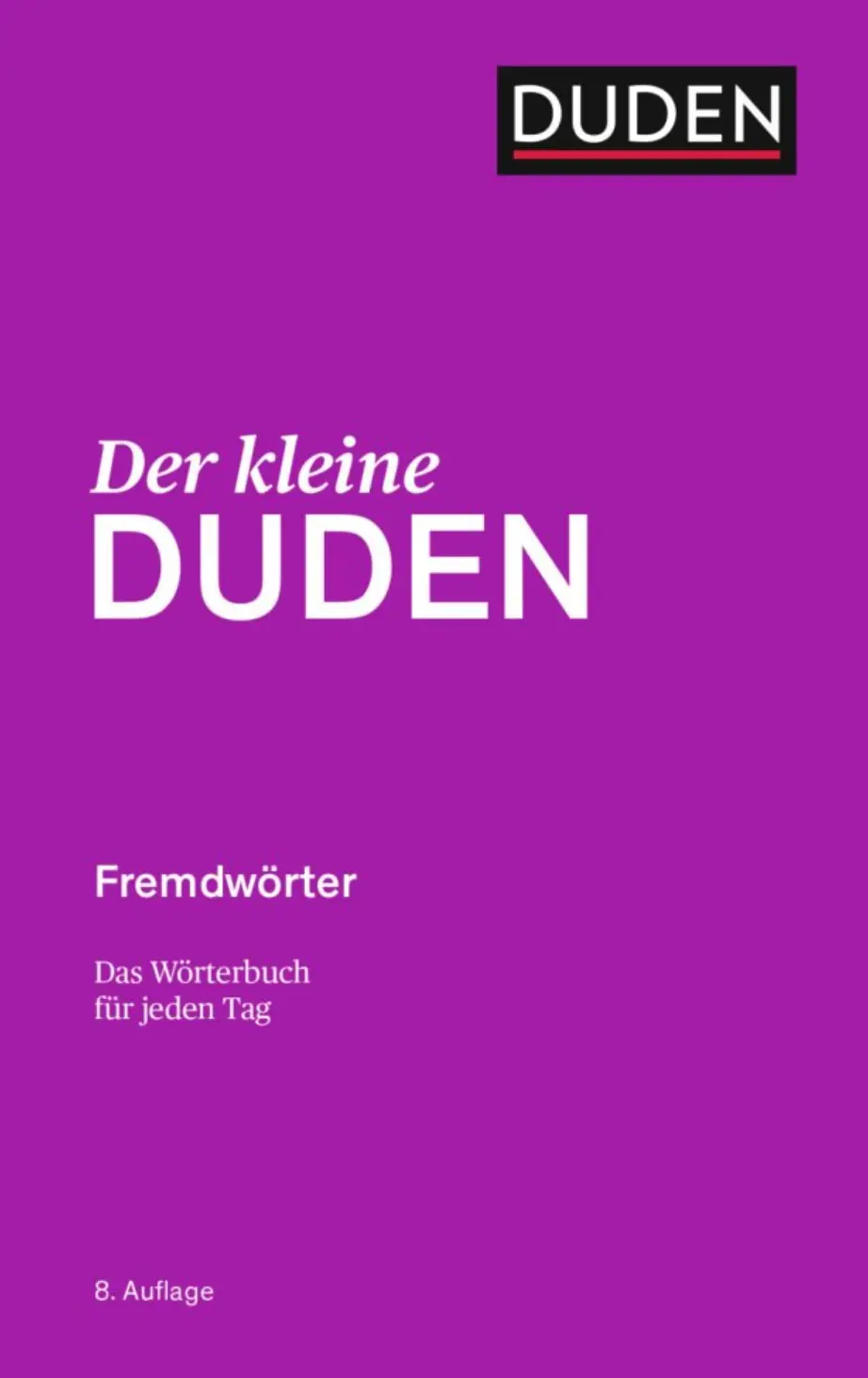 Обкладинка "Der kleine Duden - Fremdwörter"