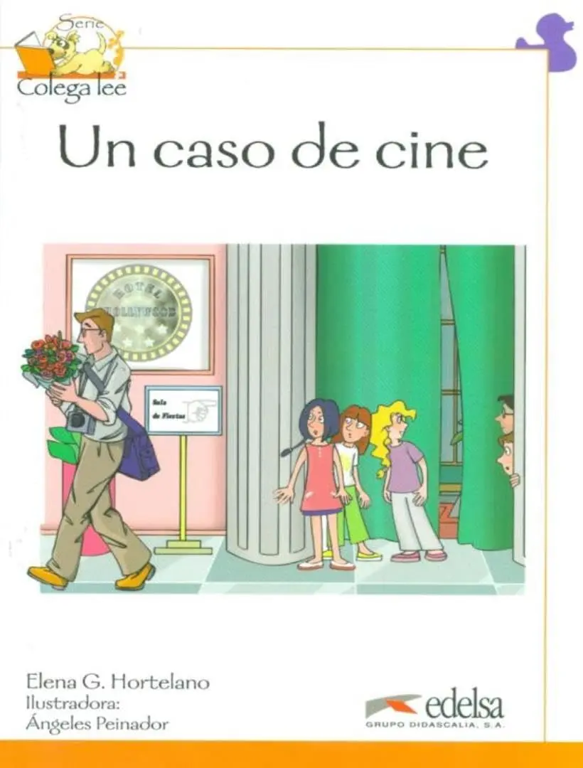 Обкладника "Colega Lee 4 Un Caso de Cine" Обкладинка "Colega Lee 4 Un Caso de Cine"