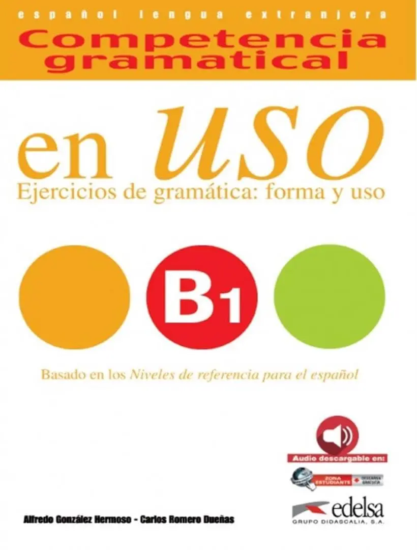 Обкладинка "Competencia gram en USO B1 Libro"