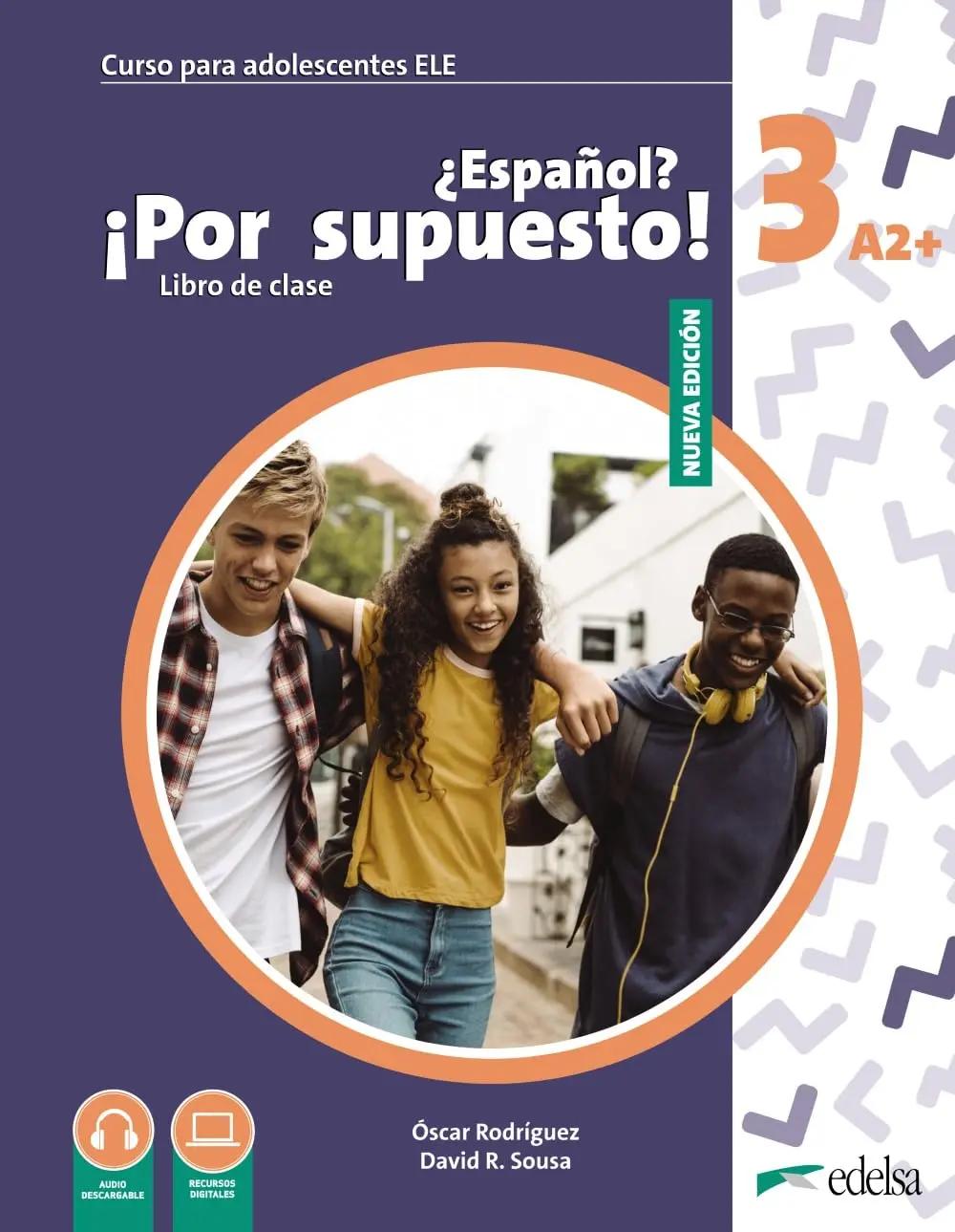 Обкладника "Espanol Por supuesto Nuevo 3 (A2+) Libro Del Alumno" Обкладинка "Espanol Por supuesto Nuevo 3 (A2+) Libro Del Alumno"