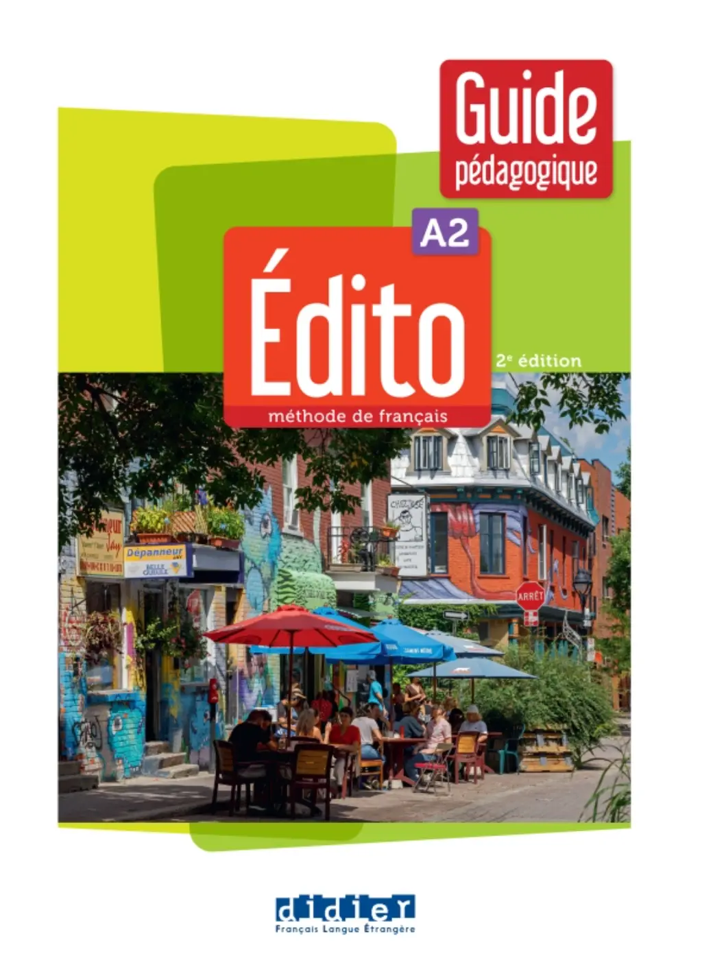 Обкладника "Edito A2 2e Edition Guide pédagogique" Обкладинка "Edito A2 2e Edition Guide pédagogique"