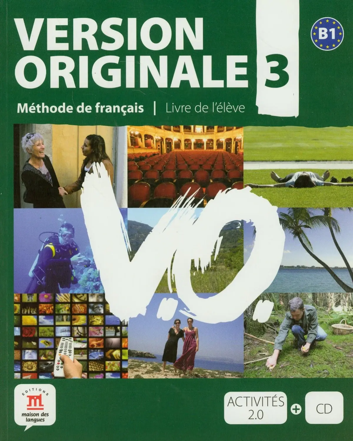 Version Originale 3 - Livre de l'e'le`ve + CD et DVD