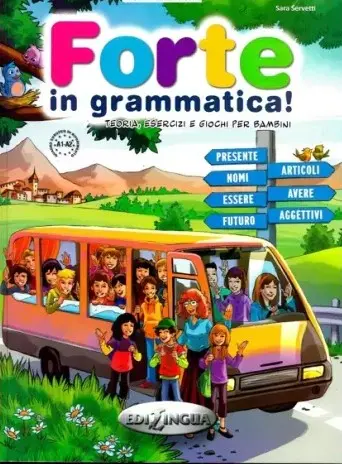 Обкладинка "Forte in grammatica! A1-A2 Libro"
