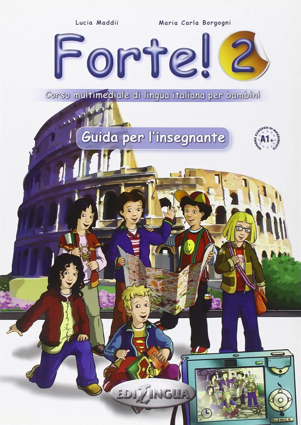 Обкладника "Forte! 2 (A1+) Guida per L'insegnante" Обкладинка "Forte! 2 (A1+) Guida per L'insegnante"