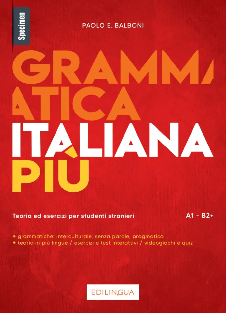 Обкладника "Grammatica italiana più (A1-B2+)" Обкладинка "Grammatica italiana più (A1-B2+)"