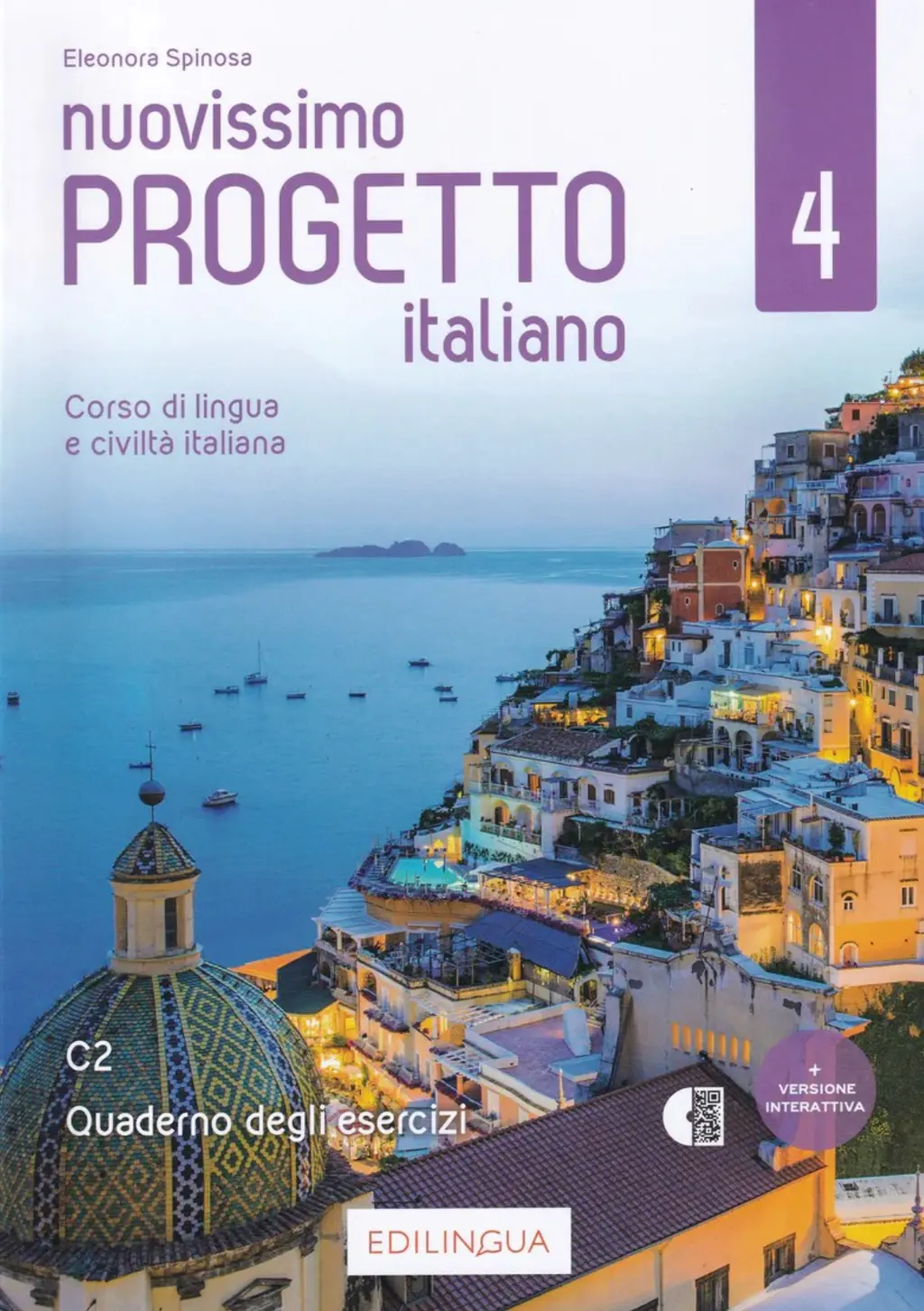 Обкладинка "Progetto Italiano Nuovissimo 4 (C2) Quaderno degli esercizi"