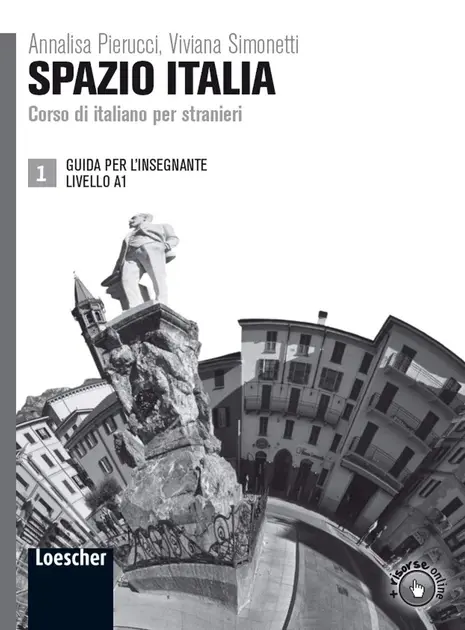 Обкладника "Spazio Italia 1 (A1) Guida per l'insegnante" Обкладинка "Spazio Italia 1 (A1) Guida per l'insegnante"