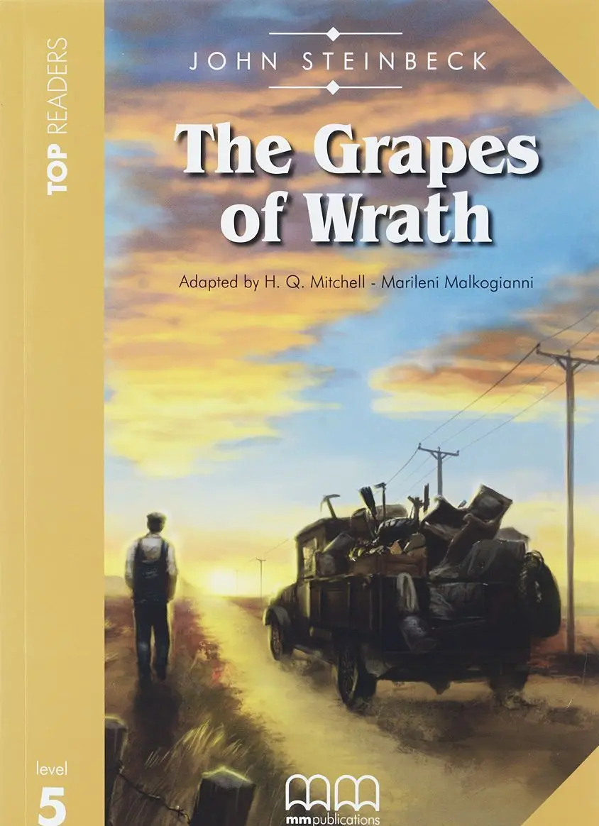 Обкладника "TR5 The Grapes of Wrath Upper-Intermediate Book with CD" Обкладинка "TR5 The Grapes of Wrath Upper-Intermediate Book with CD"