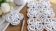 Этот мотив крючком покорил меня! Роскошная салфетка своими руками Gorgeous crochet doily