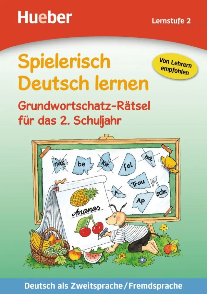 Обкладинка "Spielerisch Deutsch lernen. Grundwortschatz-Ratsel fur das 2. Schuljahr"