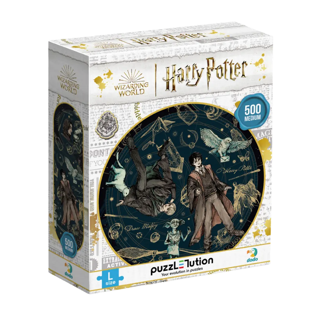 Обкладинка "Пазл «Harry Potter. Відданий. Легенда. Гордий»"