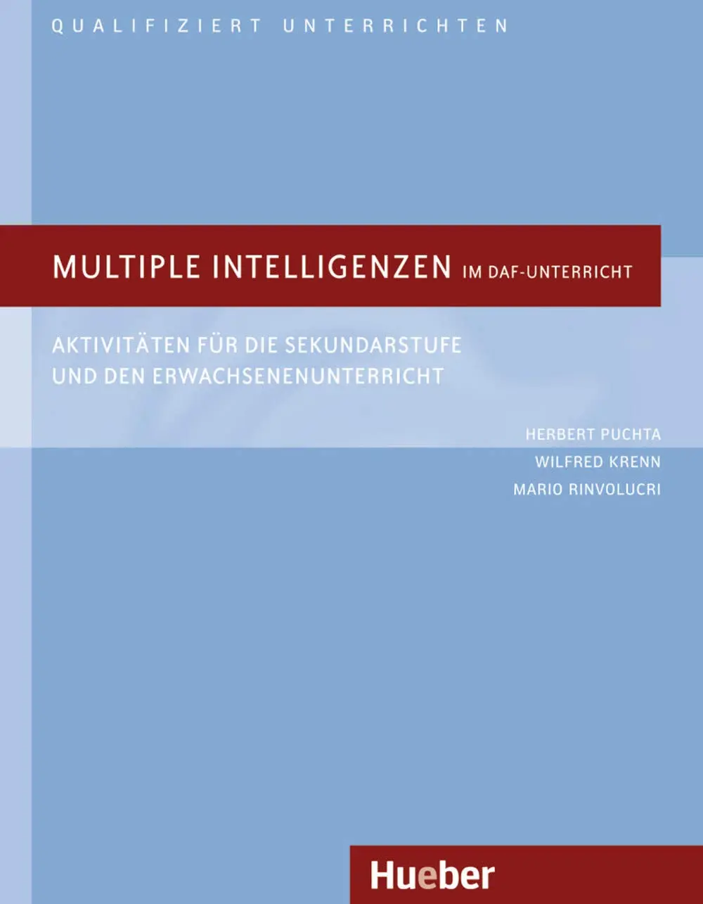 Обкладника "Multihle Intelligenzen" Обкладинка "Multihle Intelligenzen"
