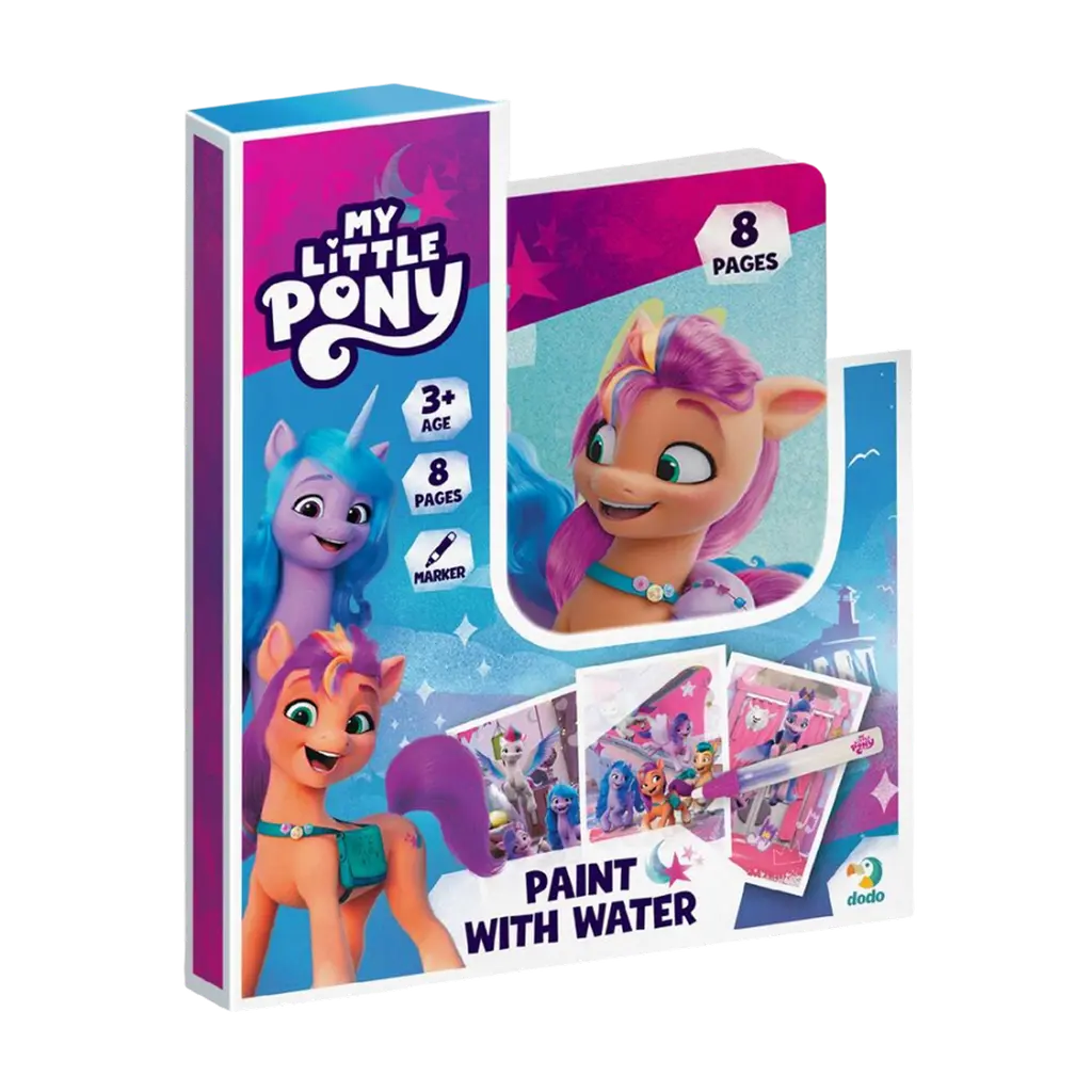 Обкладинка "Малюй водою My Little Pony"