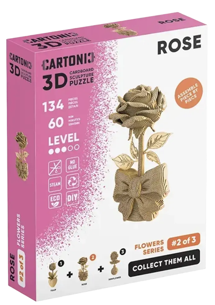 Картонний конструктор ROSE