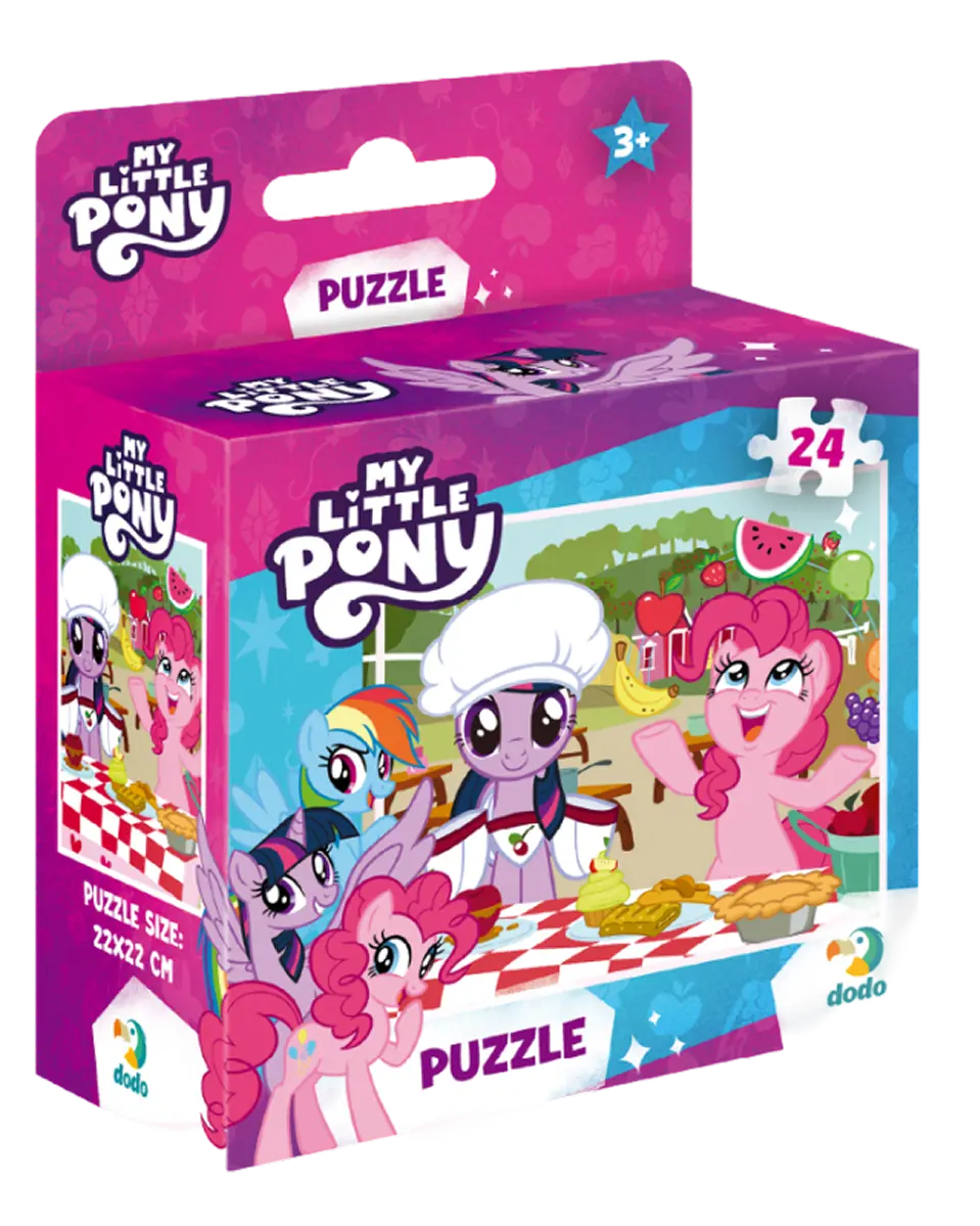Пазл на 24 елементи My Little Pony. Готуємо разом